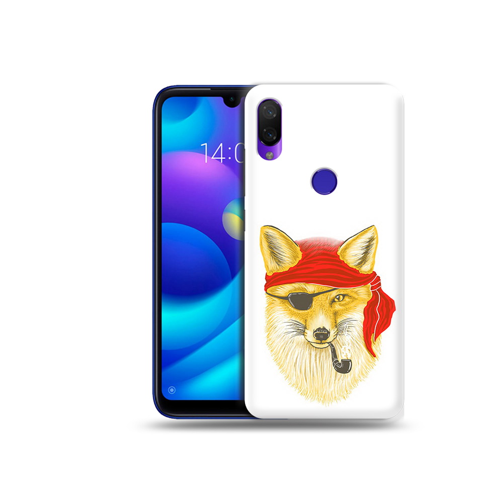 

Чехол MyPads Tocco для Xiaomi Mi Play лиса-пират (PT128724.322.440), Прозрачный, Tocco