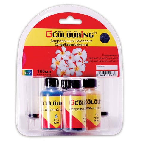 

Картридж для струйного принтера COLOURING 361532 цветной, совместимый
