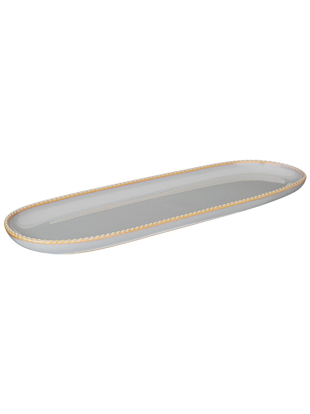 

Блюдо для подачи овальное SOUL KITCHEN Lefard 30x9,5x2 см серый 189-399