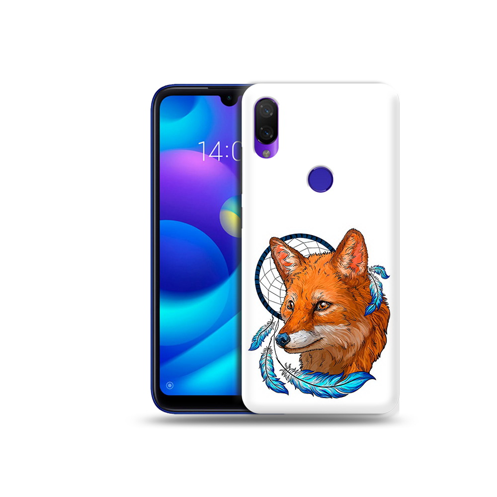 

Чехол MyPads Tocco для Xiaomi Mi Play лиса и ловец снов (PT128724.322.438), Прозрачный, Tocco