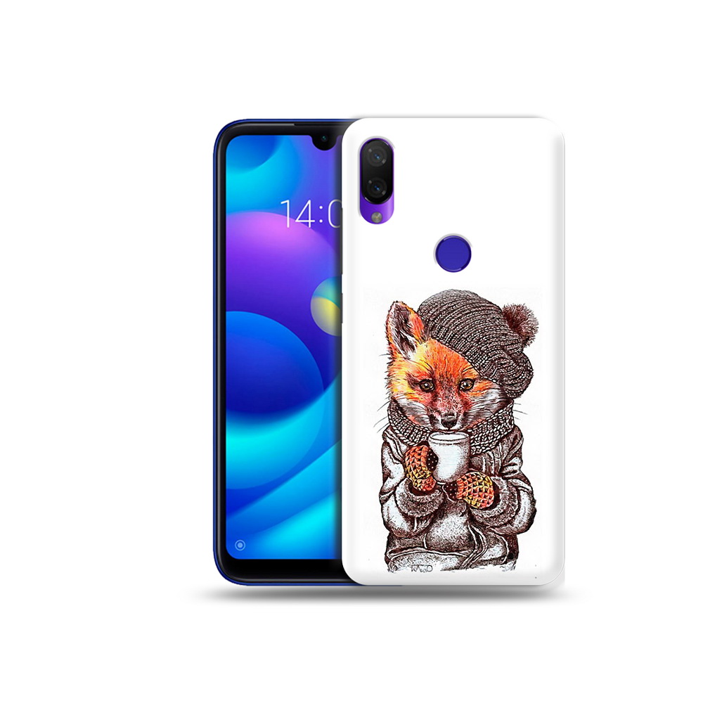 

Чехол MyPads Tocco для Xiaomi Mi Play лиса в шапке (PT128724.322.437), Tocco