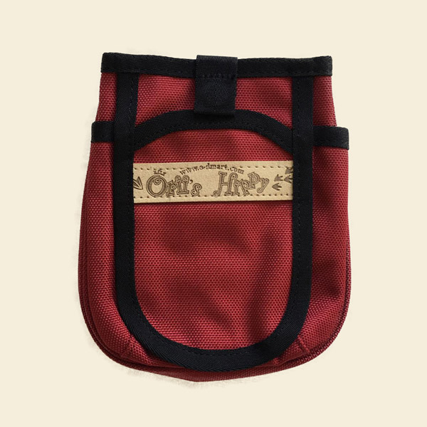 

Поясная сумочка Sinbii Pouch Узкая, бордовая, Поясная сумочка для личных вещей. Узкая.