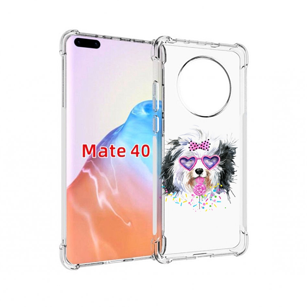 Чехол MyPads Tocco для Huawei Mate 40 пушистик