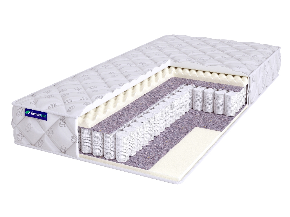 

Матрас BeautySon SPRING Soft Massage S600 165х195, Белый, SPRING Soft Massage S600