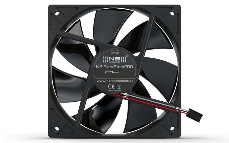 фото Вентилятор noiseblocker blacksilentfan pl-2 120mm 1400rpm