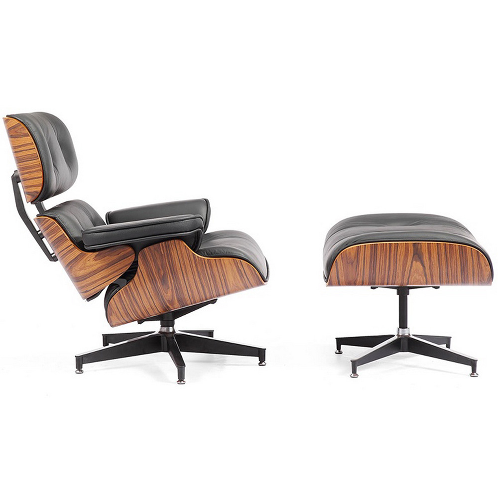 фото Кресло bradex home eames lounge chair чёрная fr 0016-17