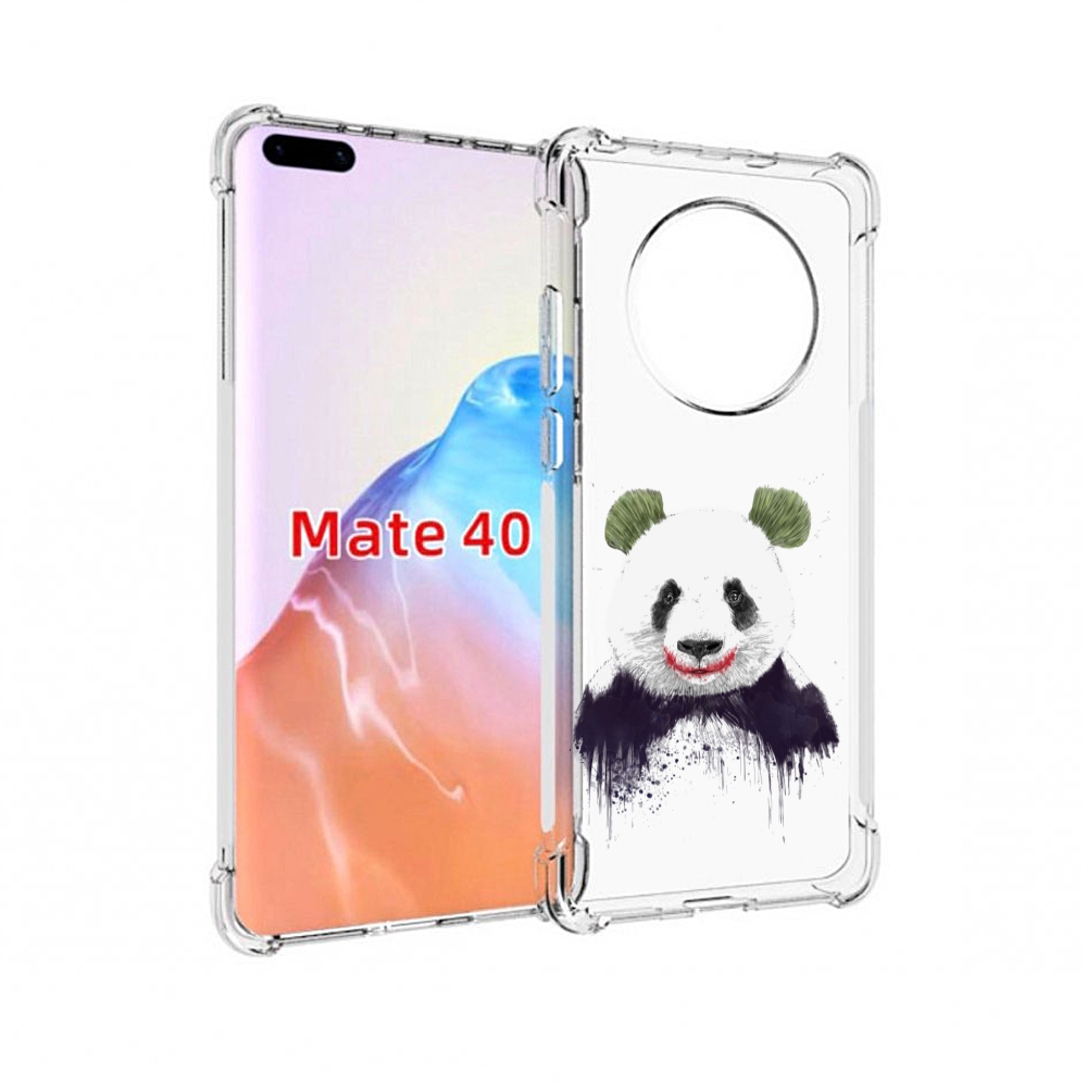 

Чехол MyPads Tocco для Huawei Mate 40 панда джокер, Прозрачный, Tocco
