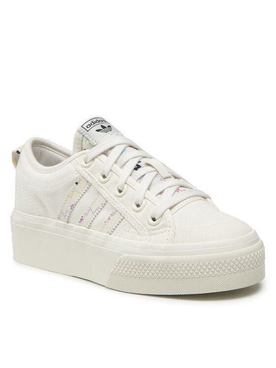 

Кеды Nizza Platform W HQ8813 adidas белый 41 EU, Nizza Platform W HQ8813