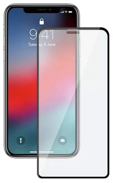 

Защитное стекло Qvatra для Apple iPhone XS Max / 9D на весь экран