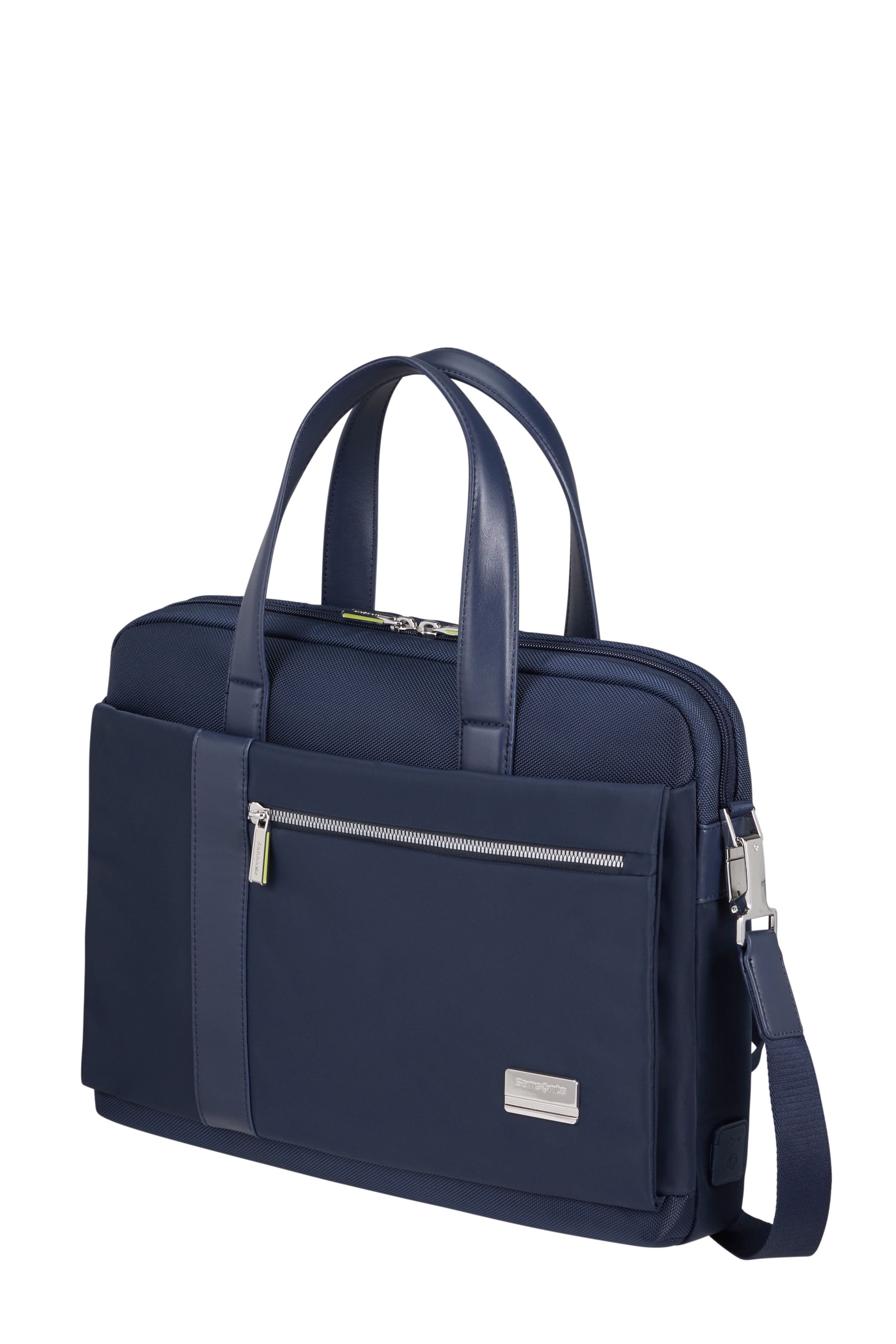 фото Сумка для ноутбука женская samsonite kg9-002 15,6" синяя