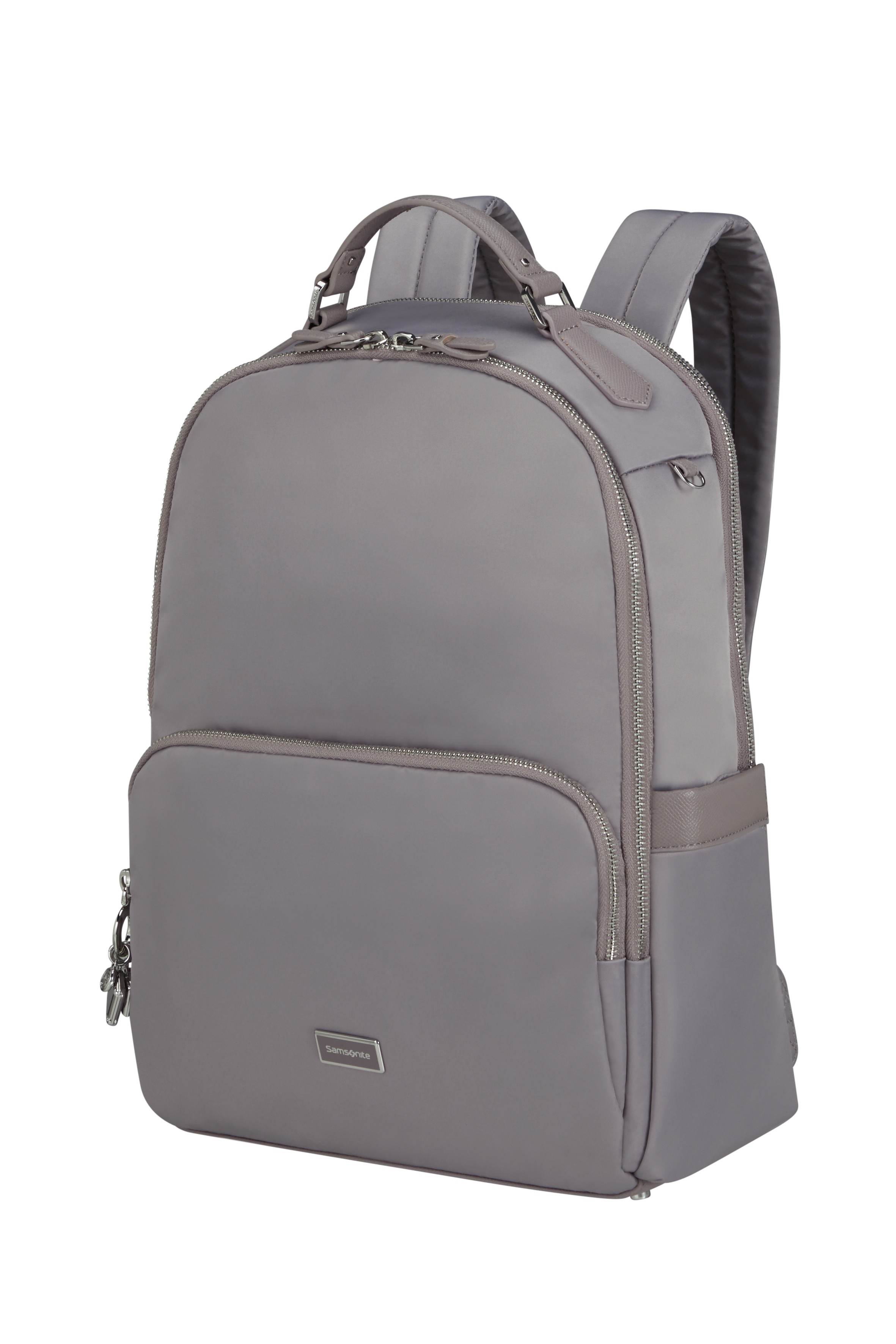 фото Рюкзак для ноутбука женский samsonite kh0-004 14,1" бежевый