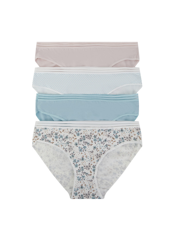 Комплект трусов женских Oztas Underwear 21001-H разноцветных M