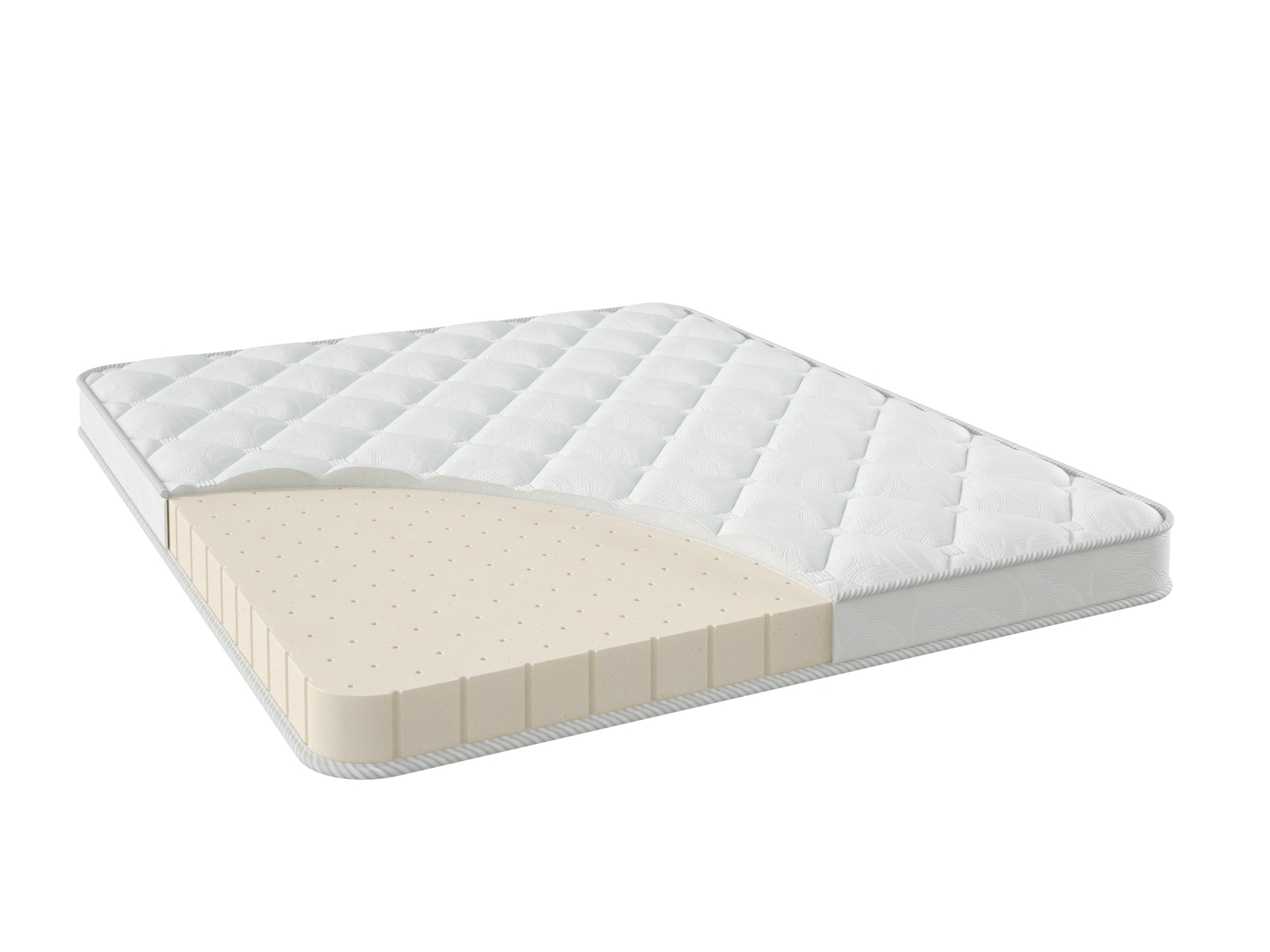 

Матрас Stories Компакт Контур 10 190х186, Бежевый;белый;серый;серебристый, Контур 10