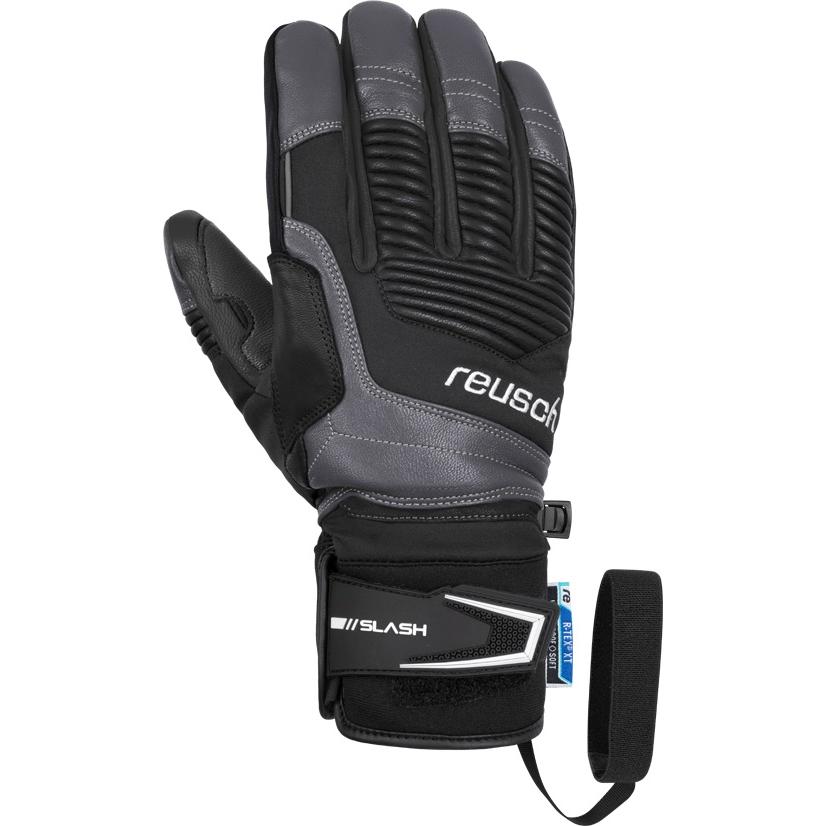 фото Перчатки горные reusch 2019-20 slash r-tex® xt black/grey (inch (дюйм):8,5)