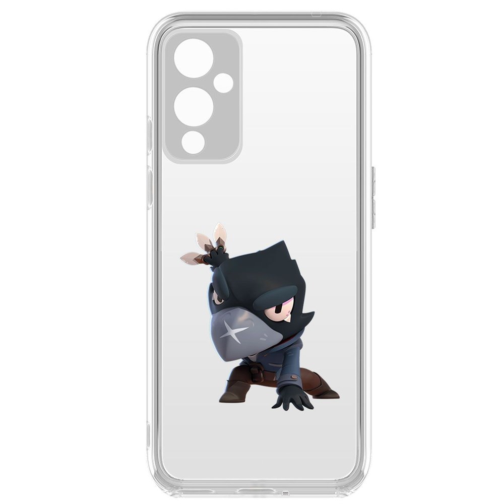 

Чехол-накладка Brawl Stars-Ворон для OnePlus 9, Прозрачный