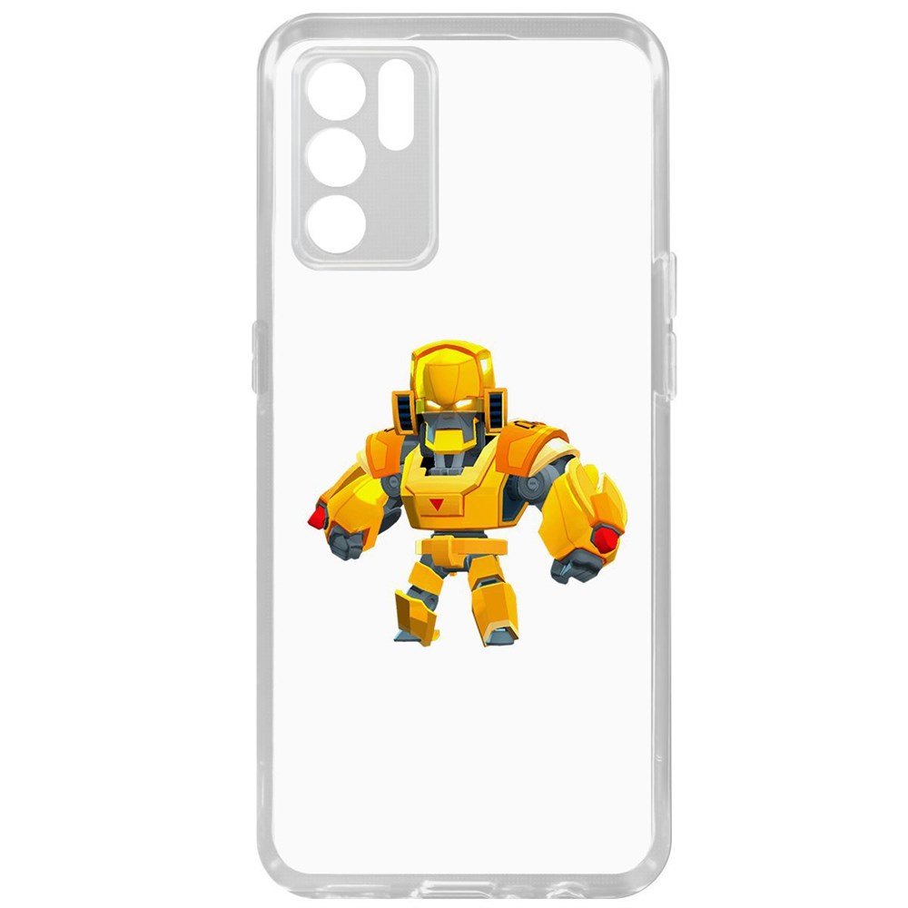 

Чехол-накладка Brawl Stars-Бо Золотой Меха для Oppo Reno6