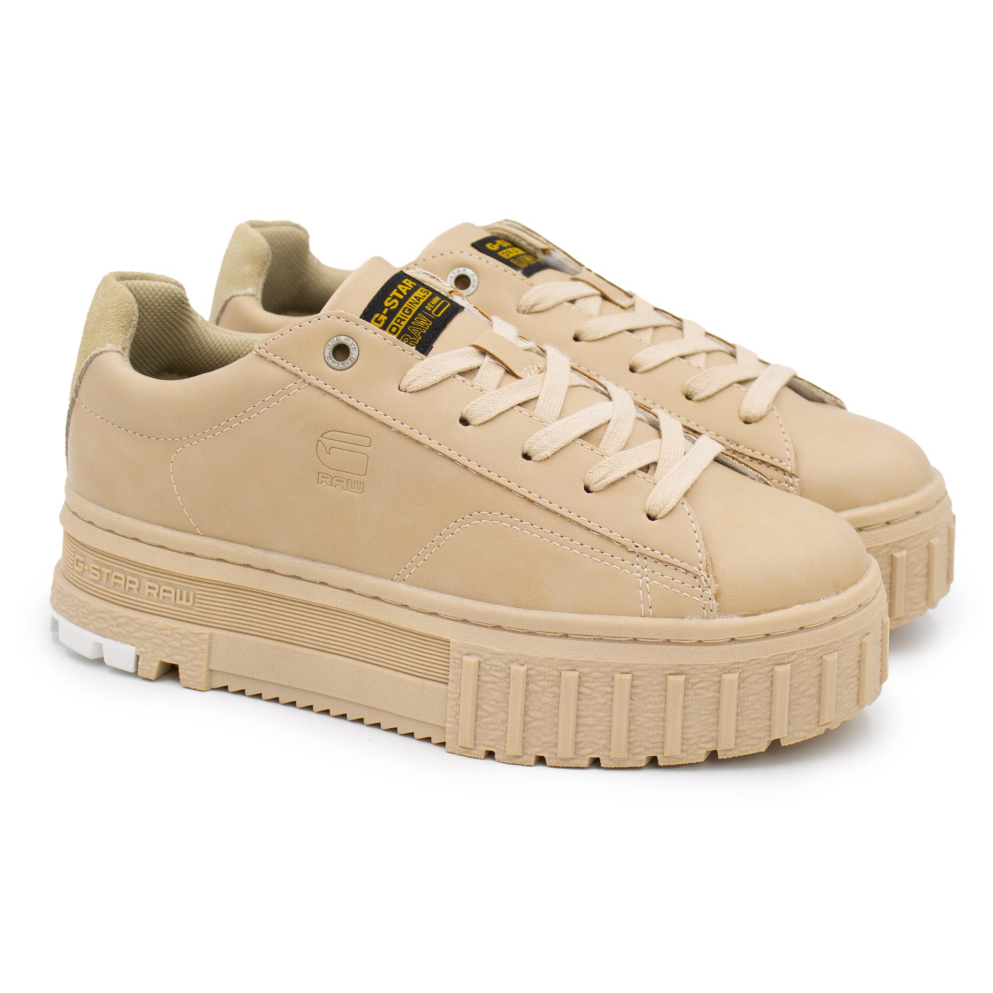 

Кеды женские G-Star Raw 2311055501 бежевые 36 EU, Бежевый, 2311055501