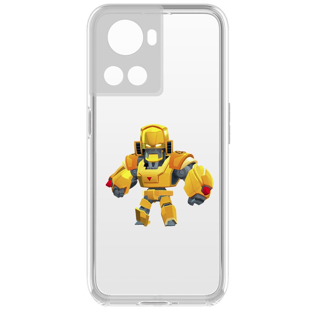 

Чехол-накладка Brawl Stars-Бо Золотой Меха для OnePlus 10R
