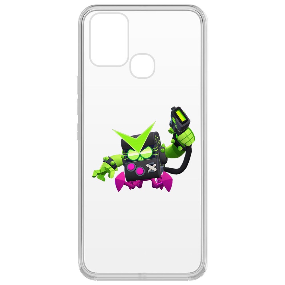 

Чехол-накладка Brawl Stars-Вирус 8-бит для Infinix Hot 10 Lite, Прозрачный