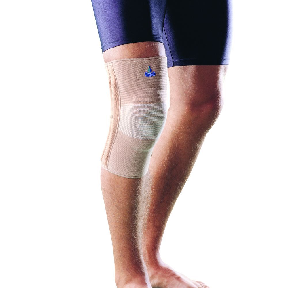 фото Бандаж на коленный сустав (наколенник) полужесткий с силиконовым кольцом oppo 2438 р.xl