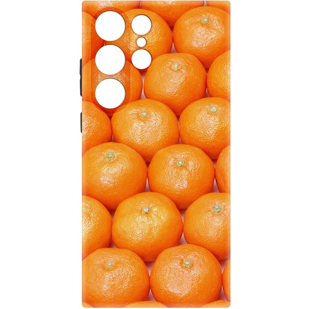 

Чехол-накладка Софт Мандаринки для Samsung Galaxy S23 Ultra, Черный