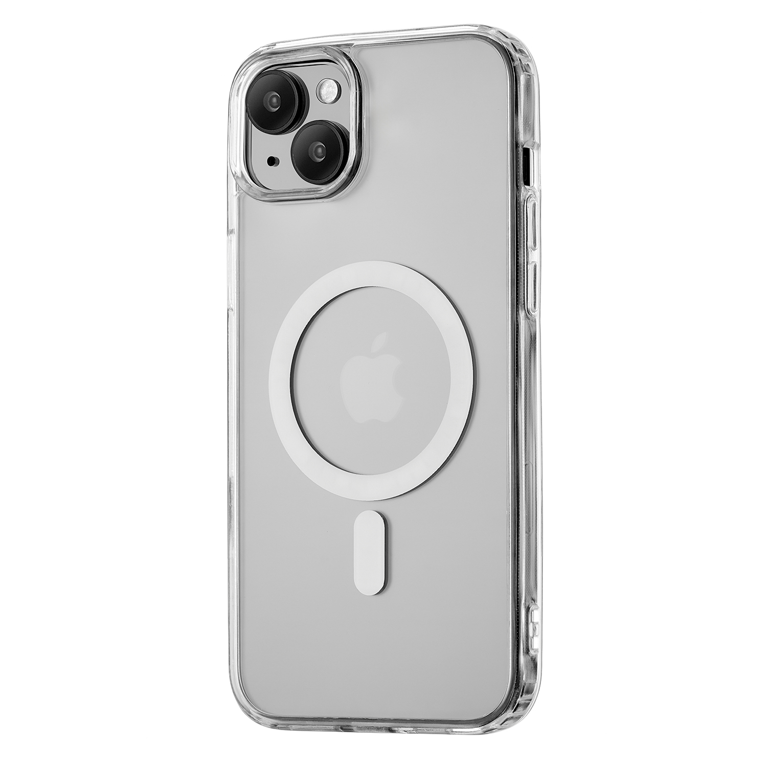 

Чехол для iPhone 15 Plus Rocket Prime MagSafe совместимый, TPU+PC, Прозрачный