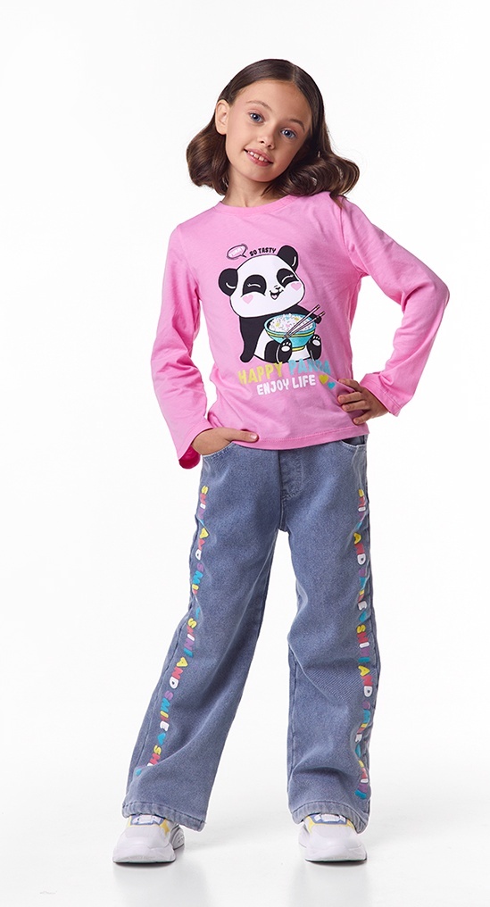 

Лонгслив детский Kari Kids AW24C55303210, розовый, 110, 235507