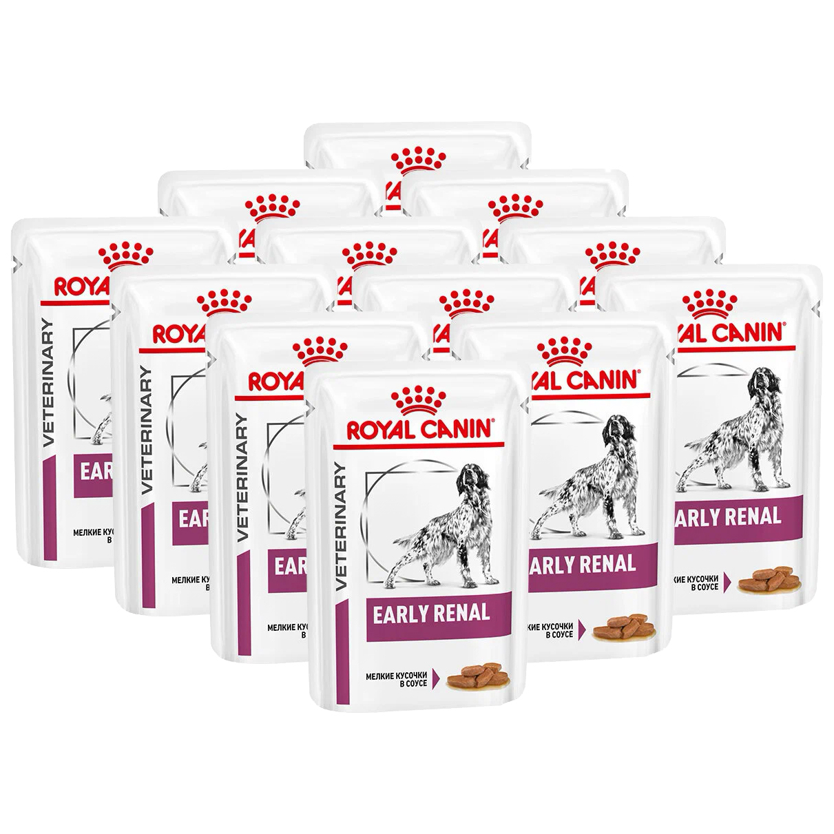 

Влажный корм для собак ROYAL CANIN Early Renal, курица, 12шт по 100г, Early Renal