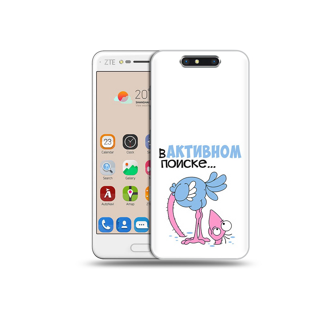 

Чехол MyPads Tocco для ZTE Blade V8 в активном поиске (PT100217.451.255), Прозрачный, Tocco