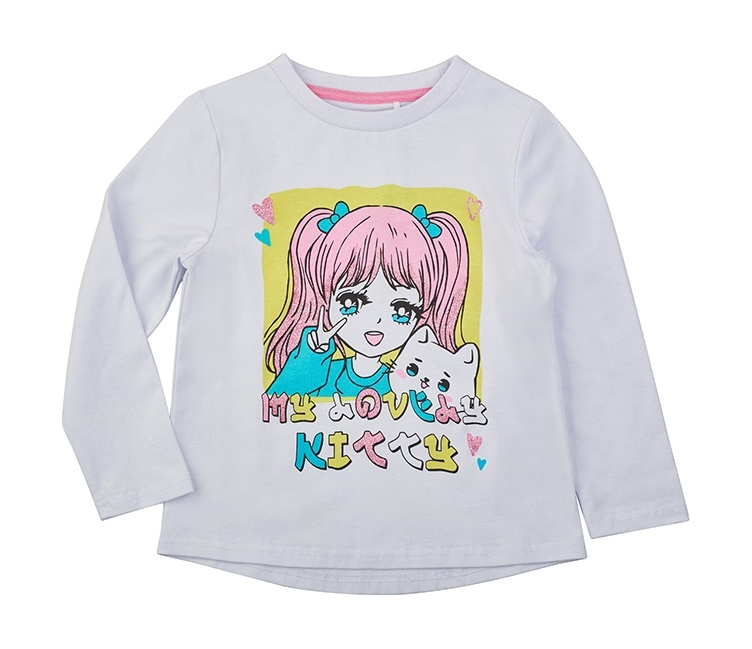 

Лонгслив детский Kari Kids AW24C55203210, белый, 110, 231493
