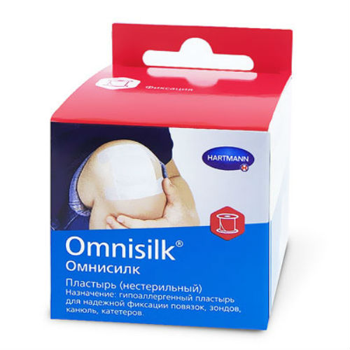 

Пластырь Hartmann Omnisilk на шелковой основе 5 м x 5 см