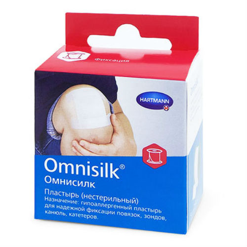 

Пластырь Hartmann Omnisilk на шелковой основе 5 м x 2,5 см