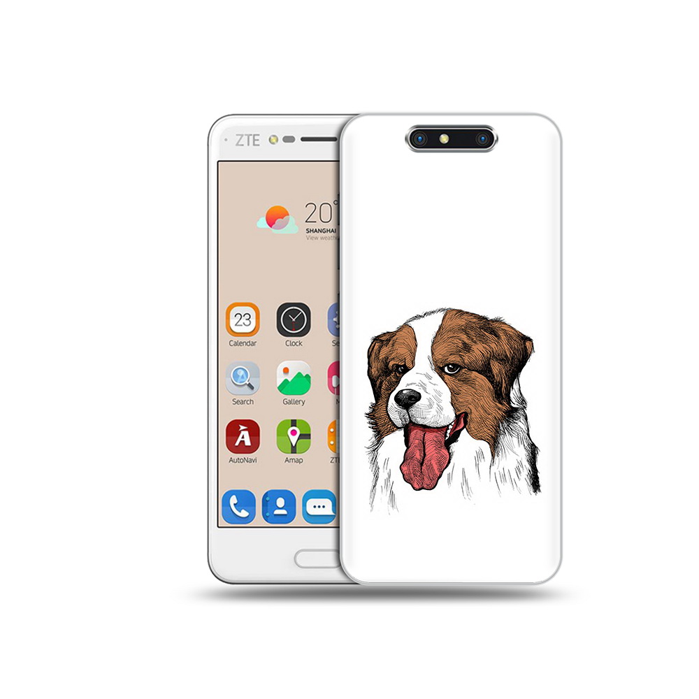 

Чехол MyPads Tocco для ZTE Blade V8 бетховен (PT100217.451.230), Прозрачный, Tocco