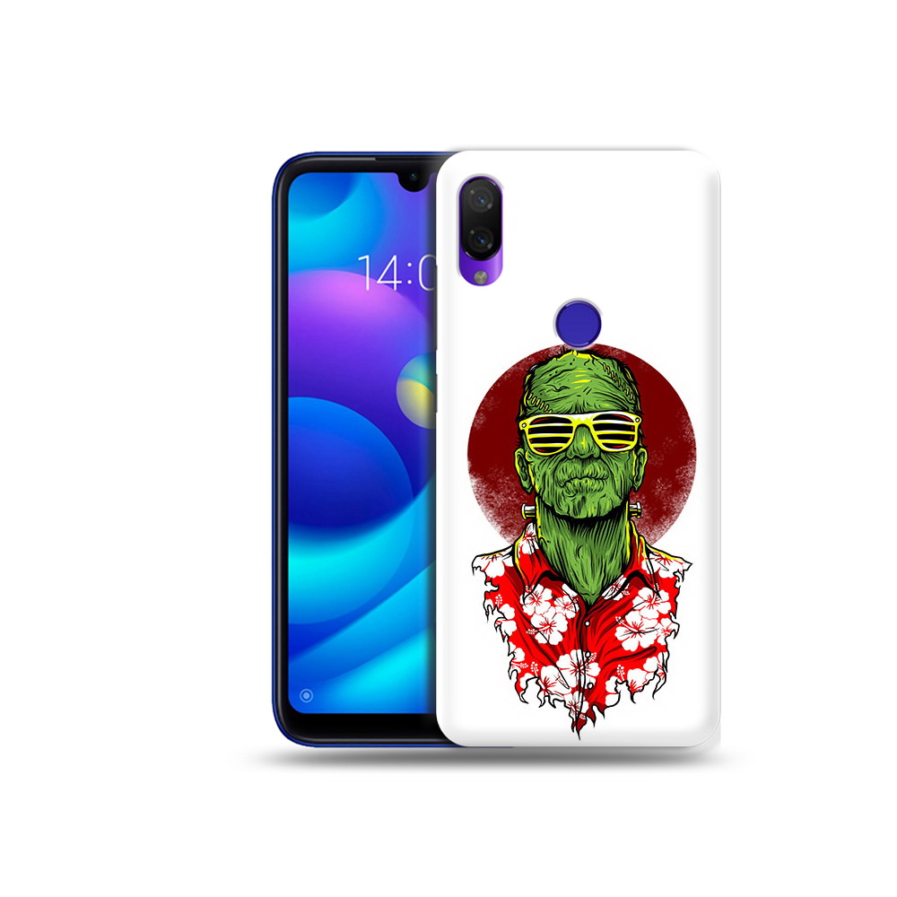 

Чехол MyPads Tocco для Xiaomi Mi Play крутой зеленый мужчина в очках (PT128724.322.424), Прозрачный, Tocco