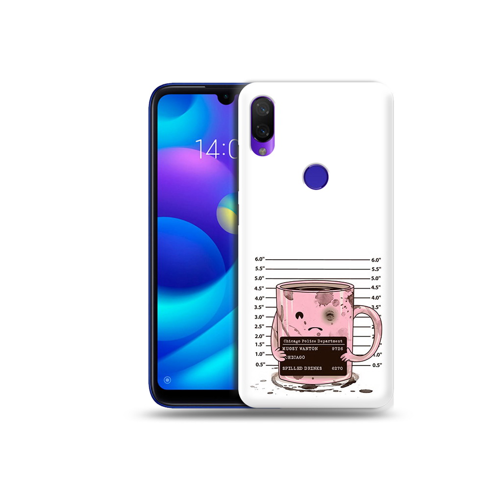 

Чехол MyPads Tocco для Xiaomi Mi Play кружка (PT128724.322.420), Прозрачный, Tocco