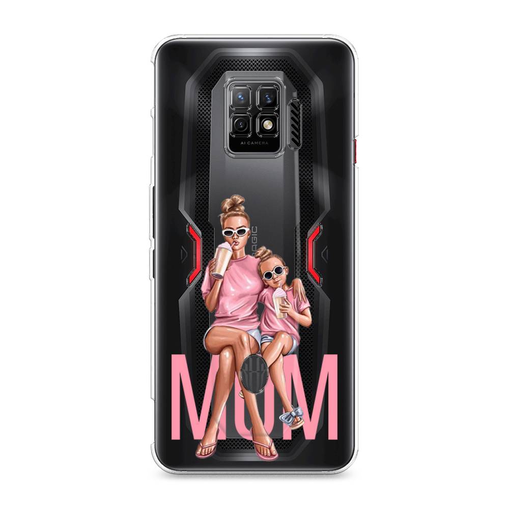 фото Силиконовый чехол "lovely mom" на zte nubia red magic 7 pro awog