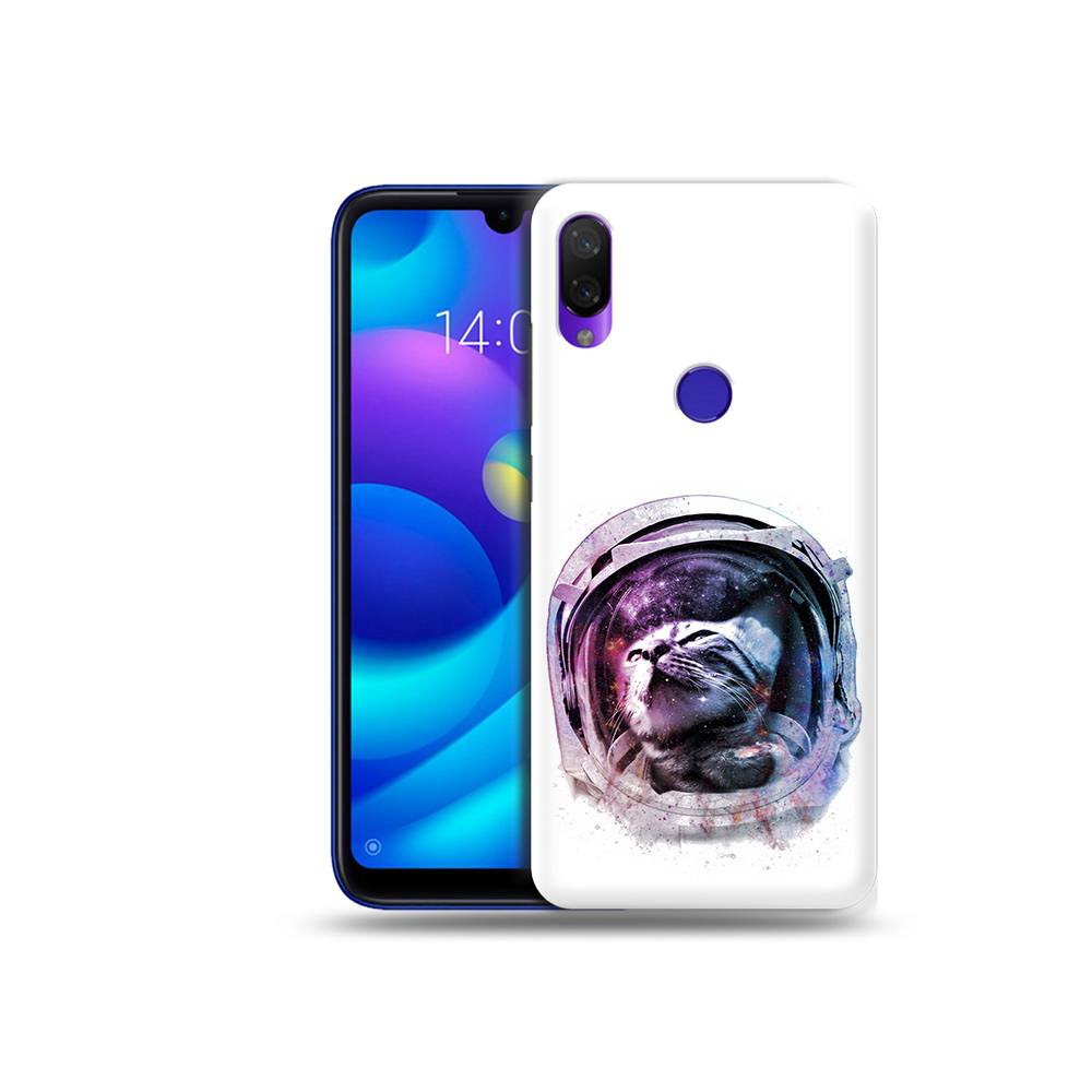 

Чехол MyPads Tocco для Xiaomi Mi Play кот в шлеме (PT128724.322.396), Прозрачный, Tocco