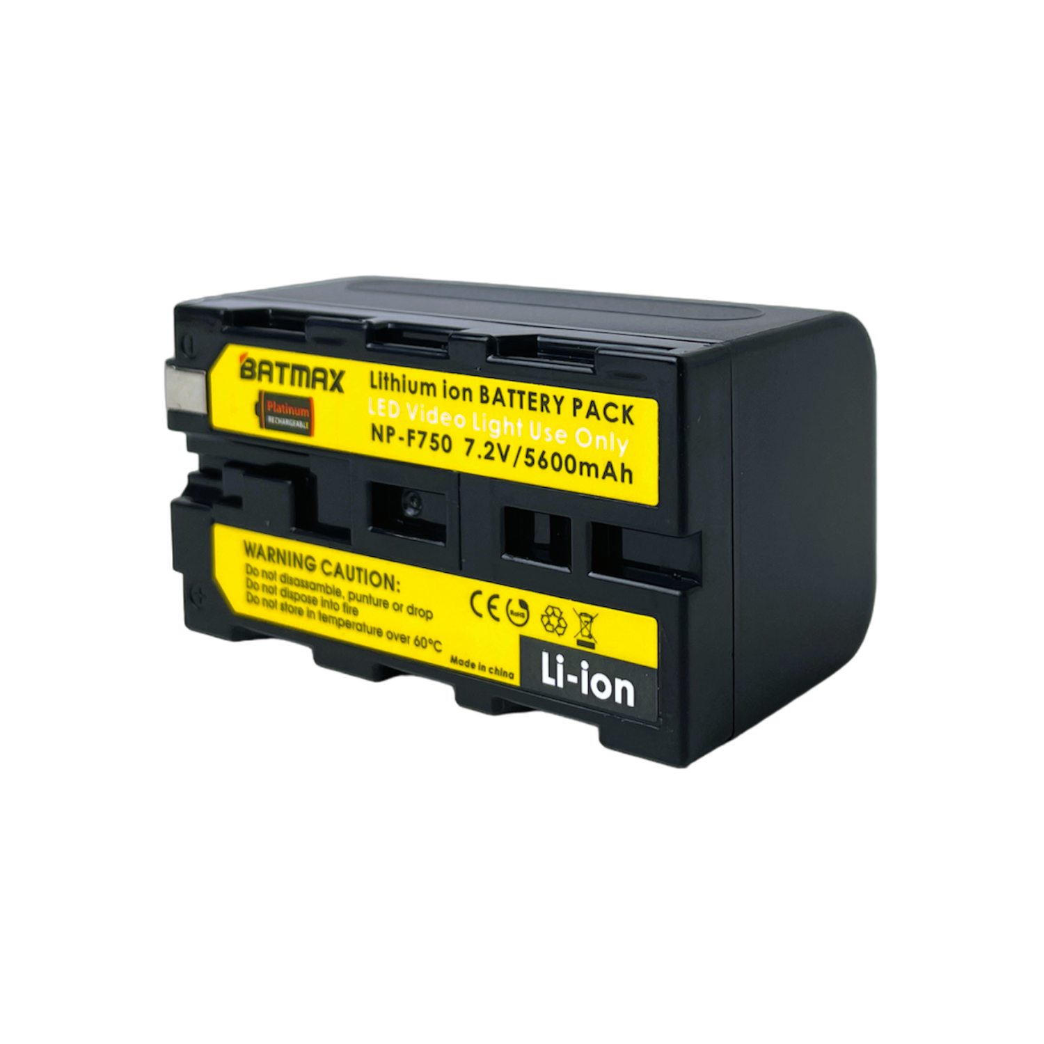 

Аккумулятор ULIKE 5600mAh NP-F750 для кольцевой лампы, Черный