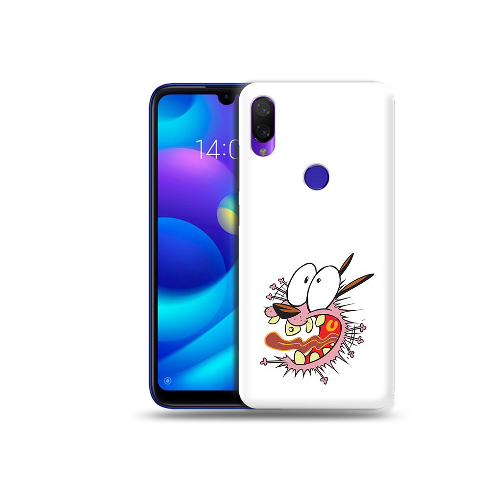 

Чехол MyPads Tocco для Xiaomi Mi Play испуганный бобик (PT128724.322.381), Прозрачный, Tocco