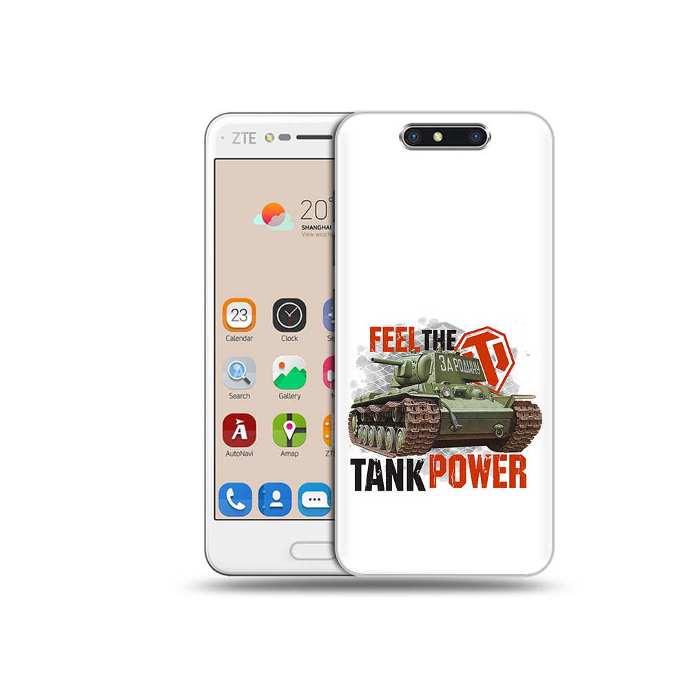 

Чехол MyPads Tocco для ZTE Blade V8 Танк (PT100217.451.169), Прозрачный, Tocco