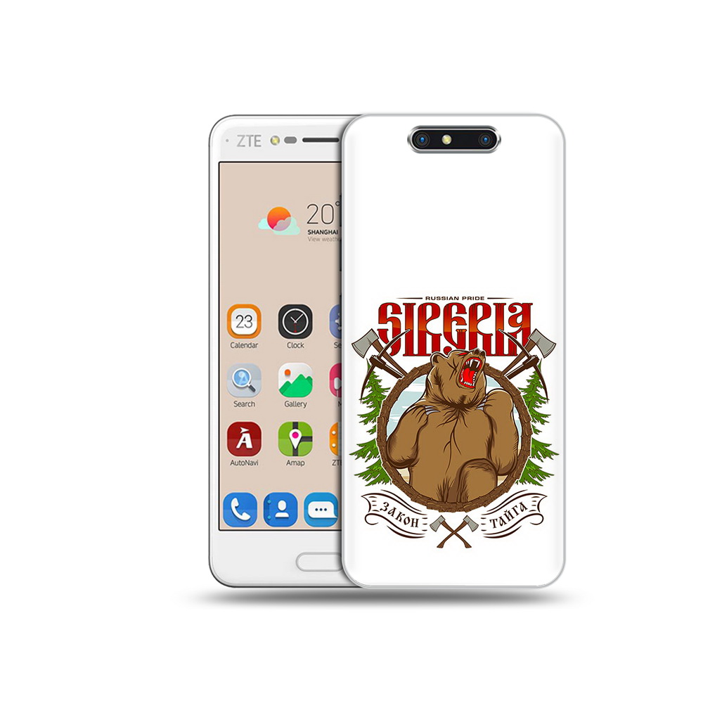 

Чехол MyPads Tocco для ZTE Blade V8 Тайга (PT100217.451.168), Прозрачный, Tocco