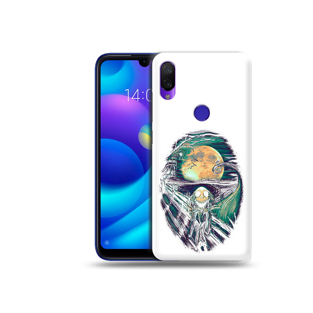

Чехол MyPads Tocco для Xiaomi Mi Play зубастое существо абстракция (PT128724.322.370), Прозрачный, Tocco