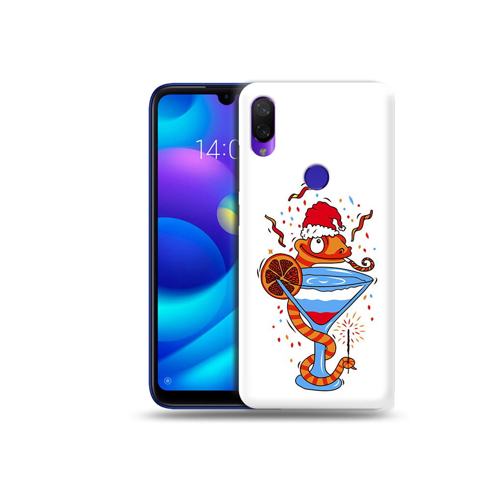 

Чехол MyPads Tocco для Xiaomi Mi Play змейка (PT128724.322.364), Прозрачный, Tocco