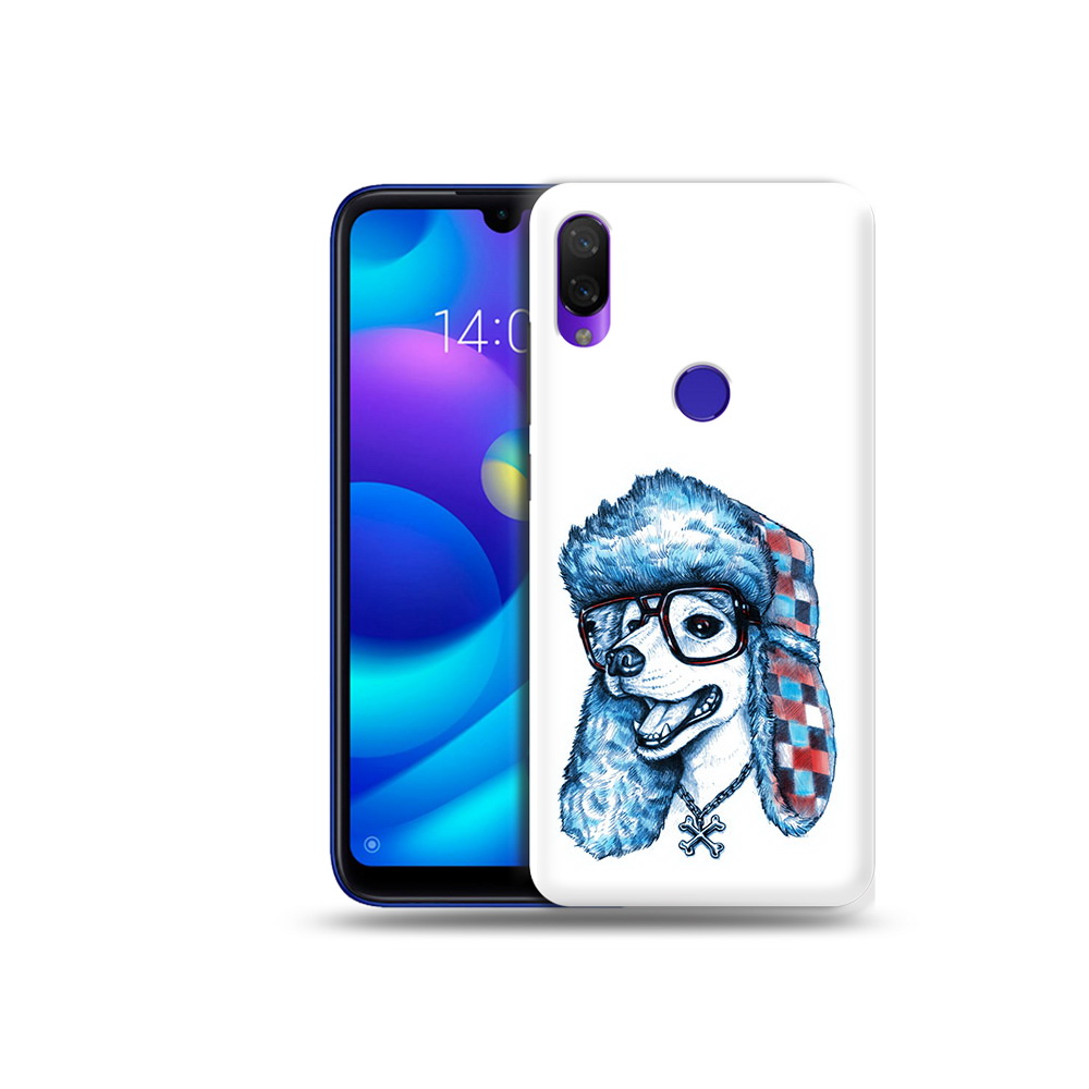 

Чехол MyPads Tocco для Xiaomi Mi Play зимний пес (PT128724.322.362), Прозрачный, Tocco