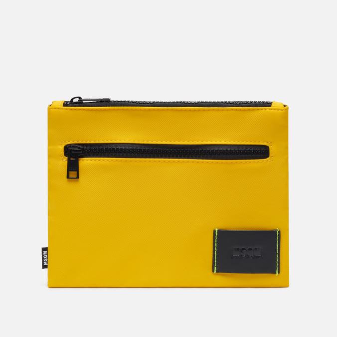 

Сумка MSGM Signature Nylon Flat жёлтый, Размер, Желтый, Signature Nylon Flat