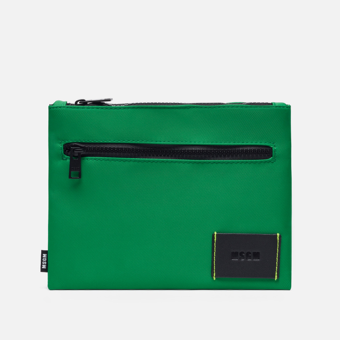 

Сумка MSGM Signature Nylon Flat зелёный, Размер, Зеленый, Signature Nylon Flat