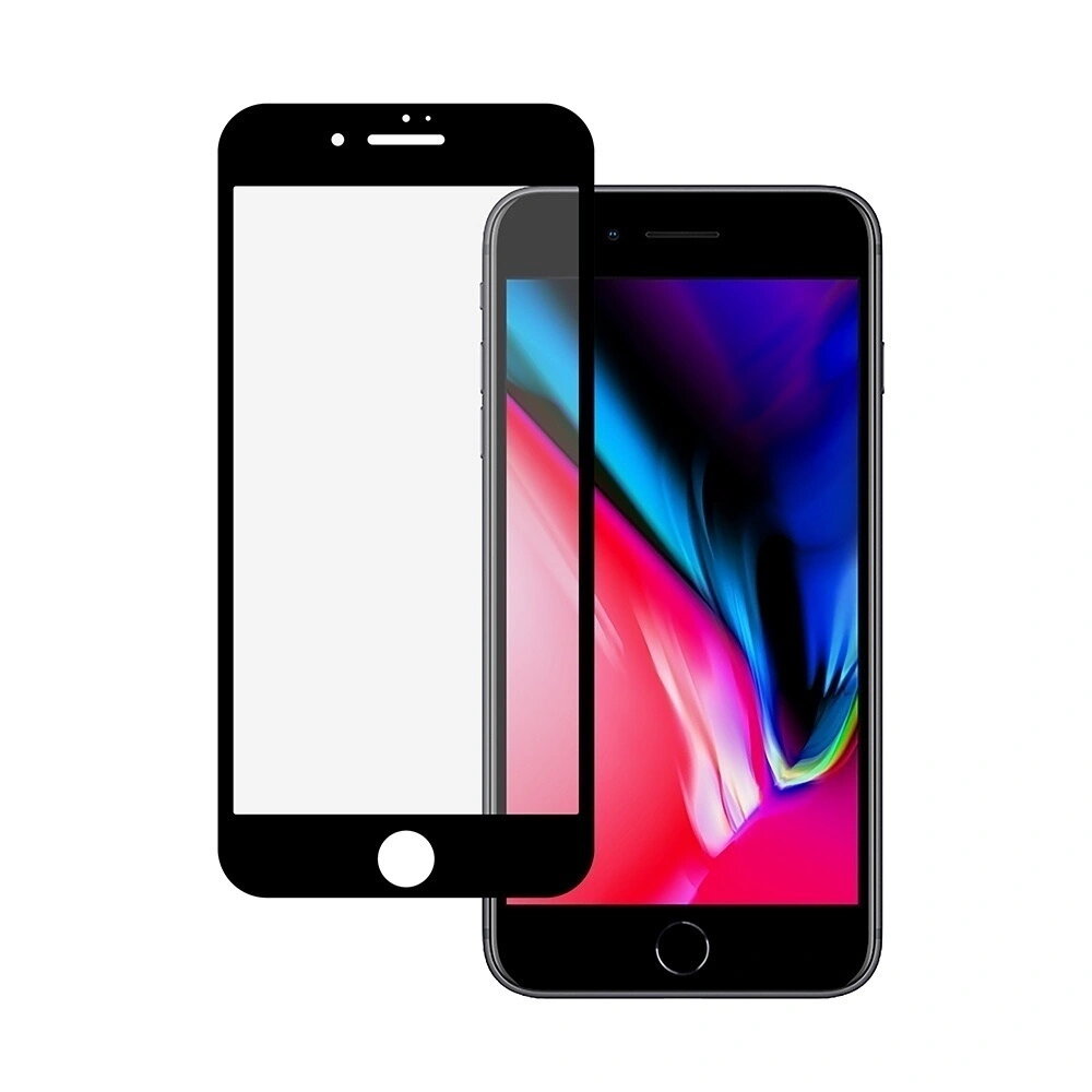 

Защитное стекло Qvatra для Apple iPhone 7+ и 8+ / 9D на весь экран