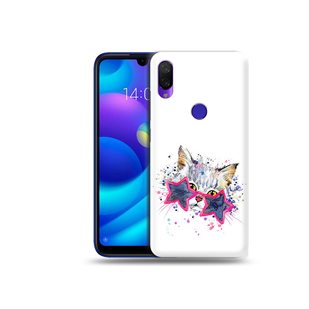 

Чехол MyPads Tocco для Xiaomi Mi Play звездные очки (PT128724.322.353), Прозрачный, Tocco