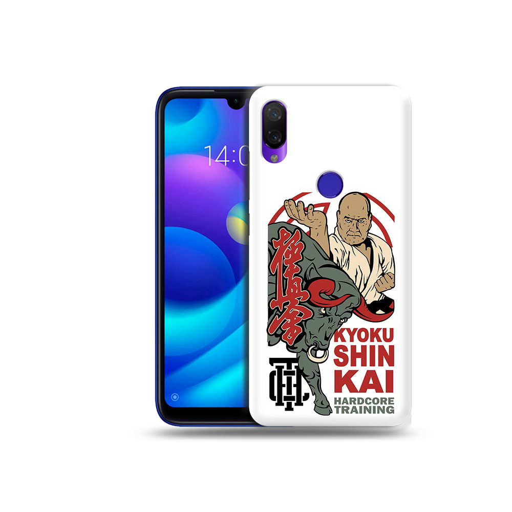 

Чехол MyPads Tocco для Xiaomi Mi Play единоборства рисунок (PT128724.322.343), Прозрачный, Tocco