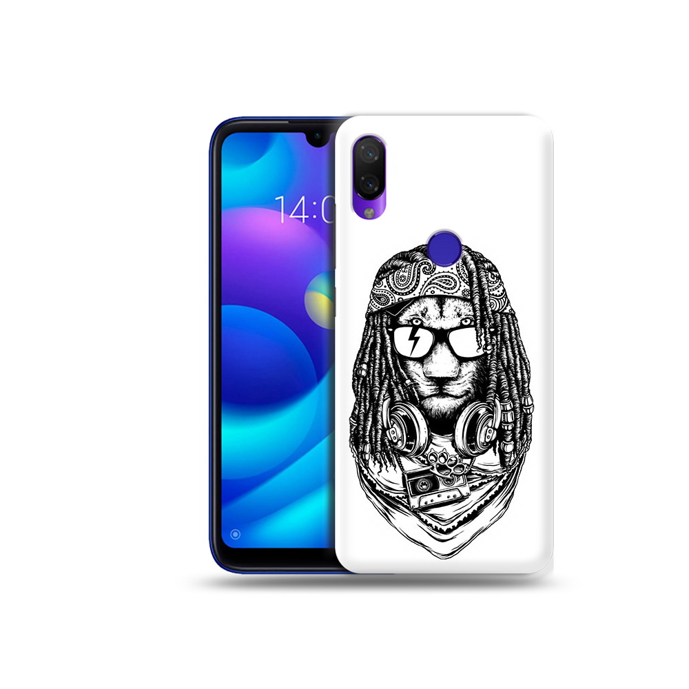 

Чехол MyPads Tocco для Xiaomi Mi Play дреды льва (PT128724.322.338), Прозрачный, Tocco